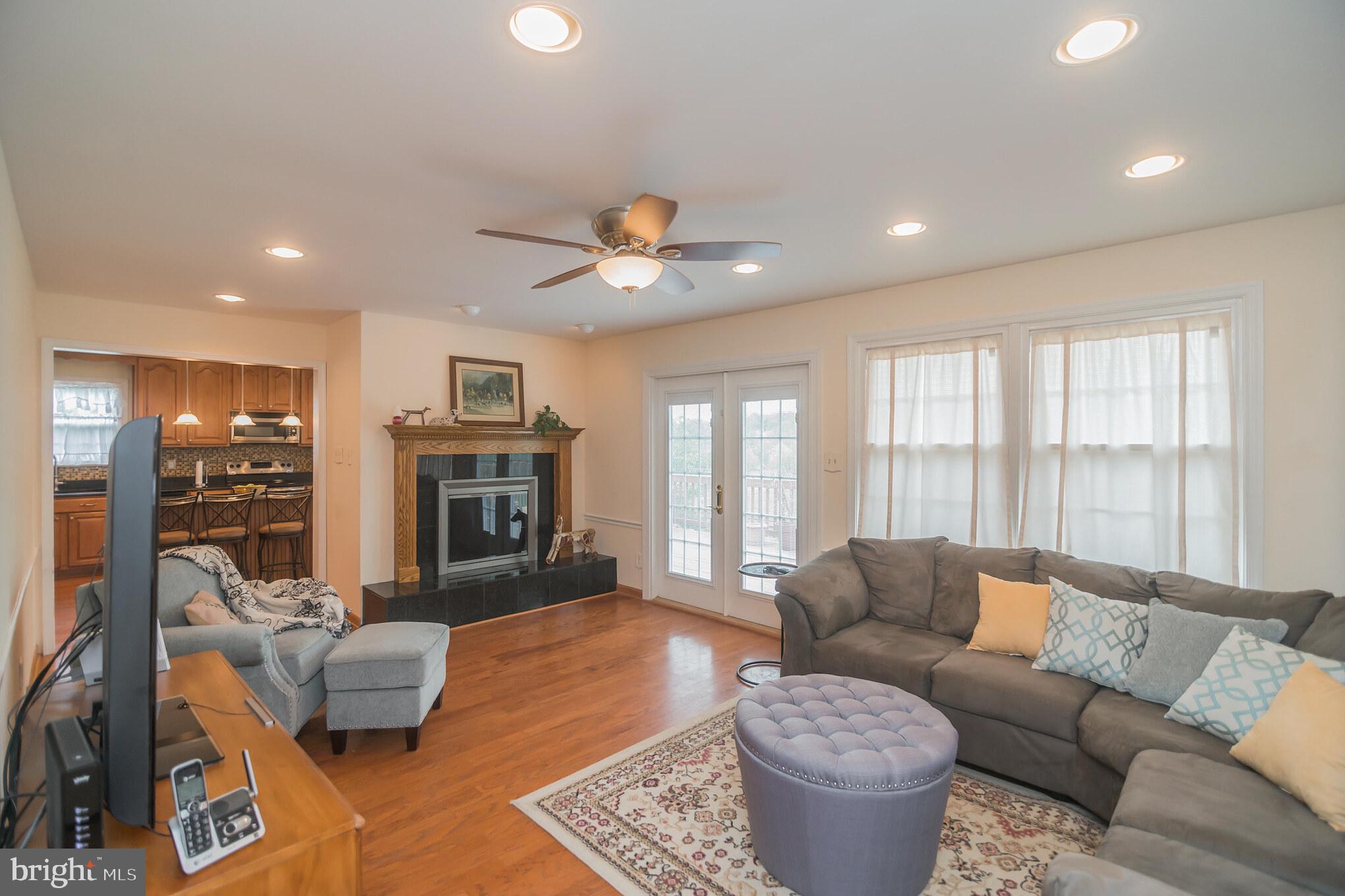 6156 Georgetown Road Broad Run, VA 20137 - Photo 15 of 40 Family room with inviting wood fire place