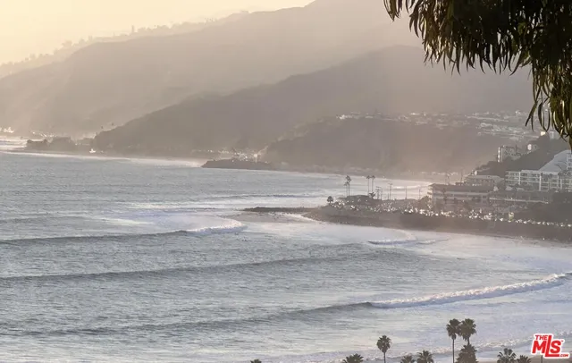 a view of beach and ocean