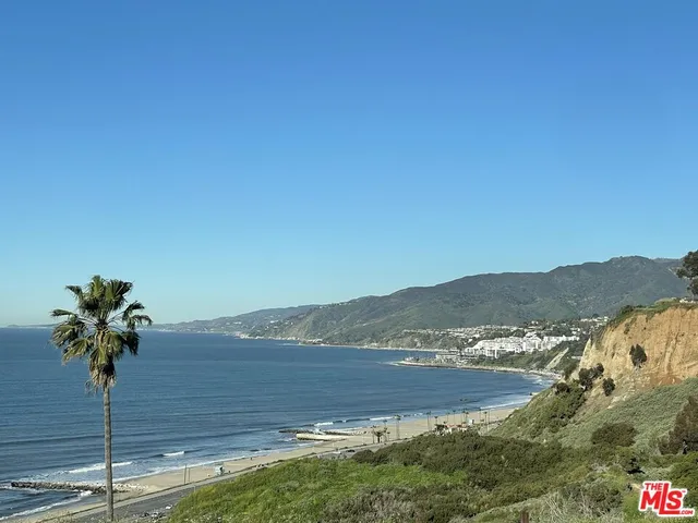 a view of lake with mountain