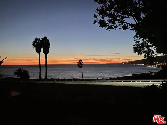 a view of an ocean from a balcony