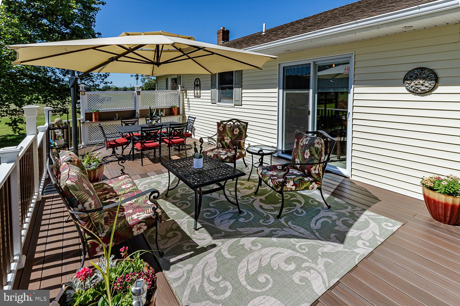 91 Ark Road Lumberton, NJ 08048 - Photo 35 of 46 Tiered backyard deck overlooking the private yard