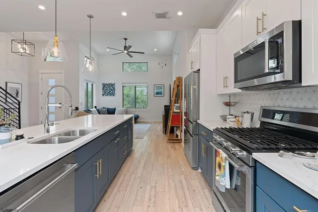 a view of a bench in a yard