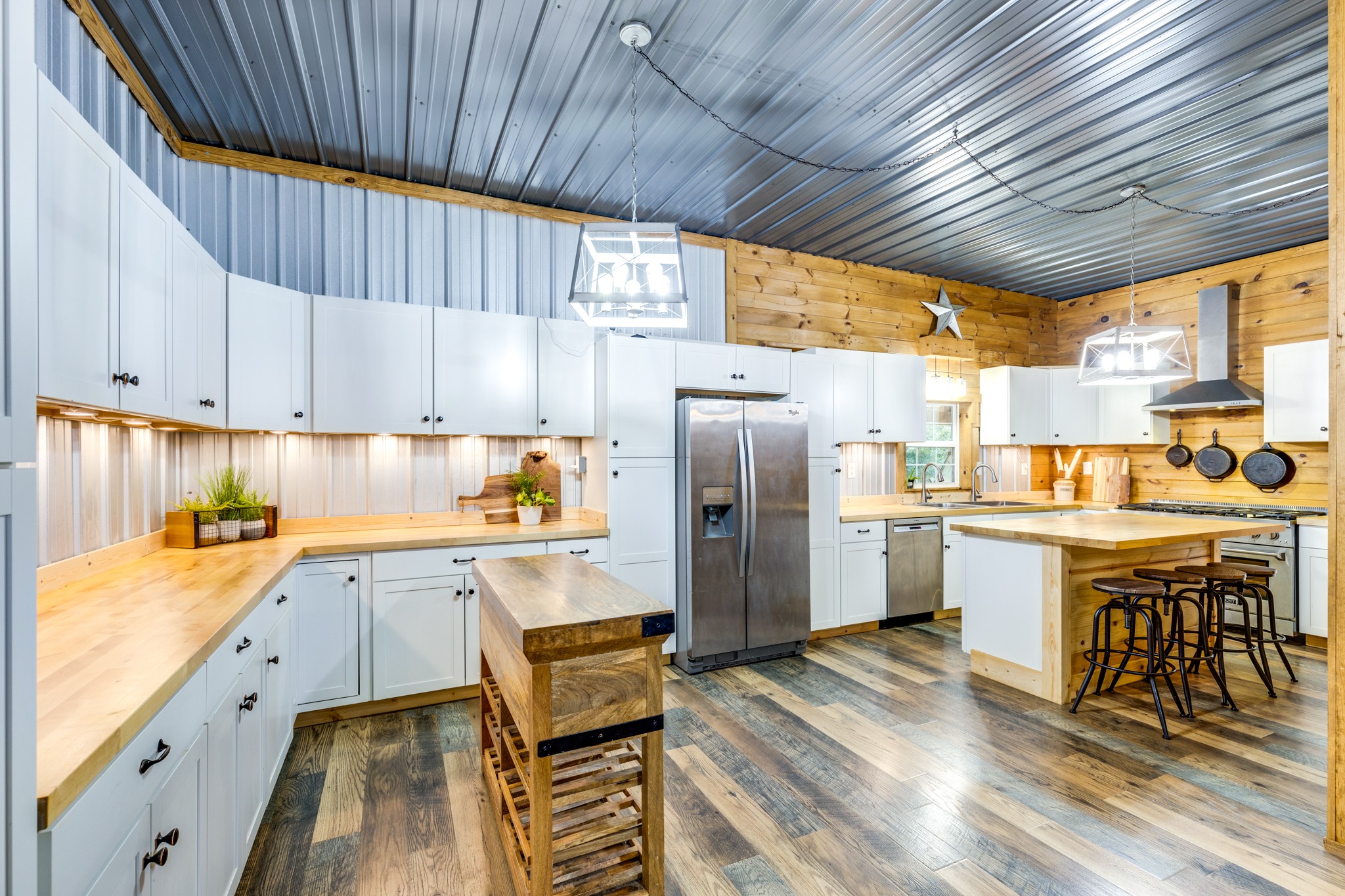 2790 9 Mile Ridge Road Duck River, TN 38454 - Photo 30 of 70 a kitchen with refrigerator and cabinets