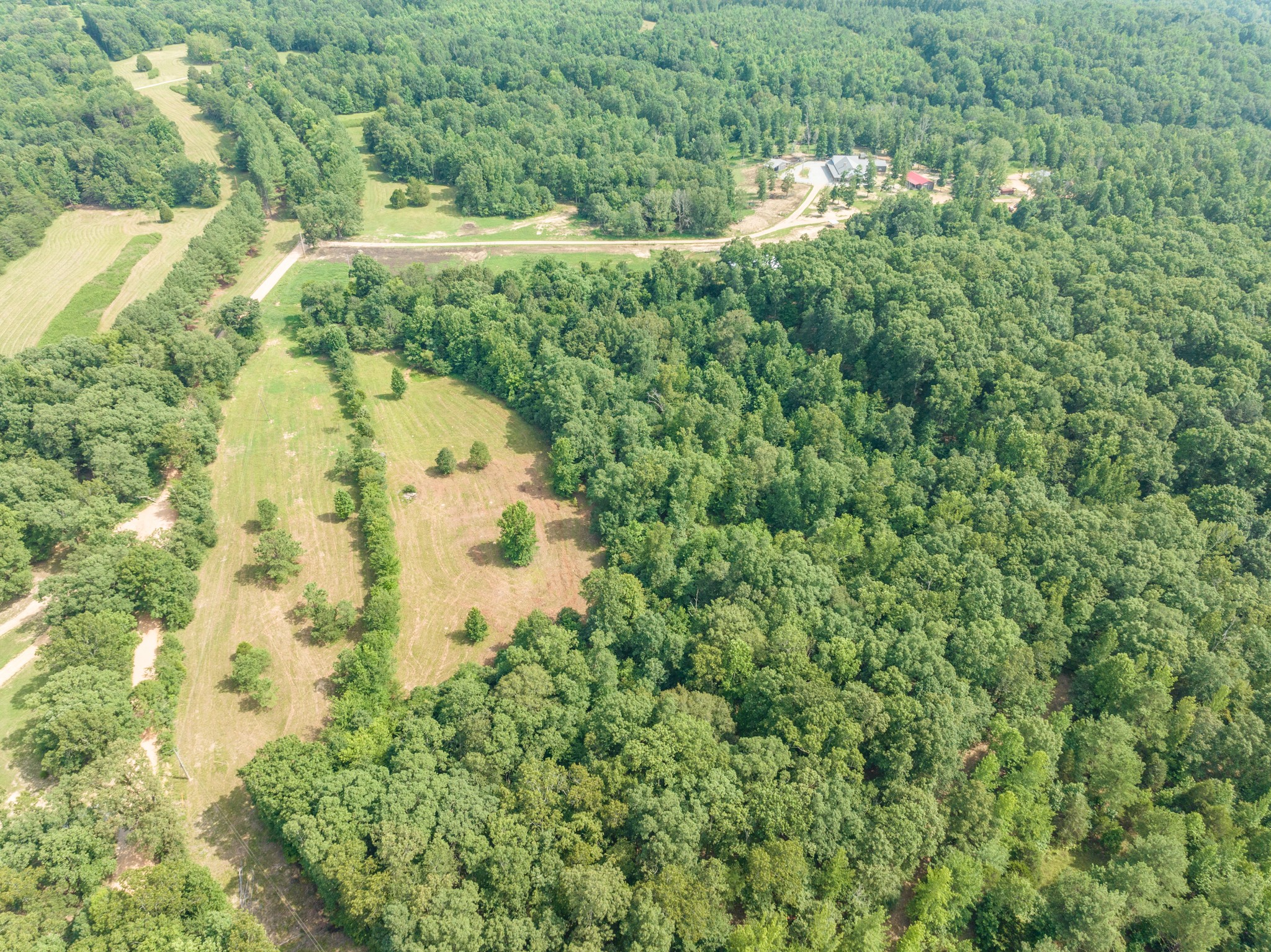 2790 9 Mile Ridge Road Duck River, TN 38454 - Photo 59 of 70 a view of a garden with a fountain