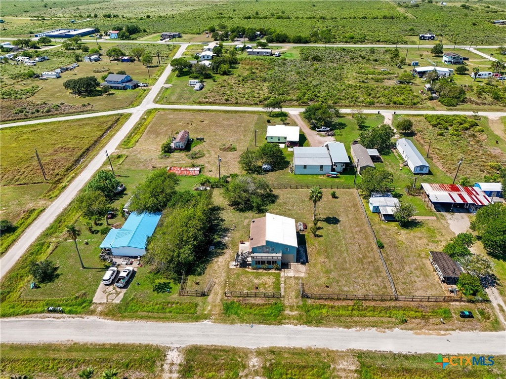 488 Alamo Beach Avenue Port Lavaca, TX 77979 - Photo 36 of 36 an aerial view of residential houses with outdoor space