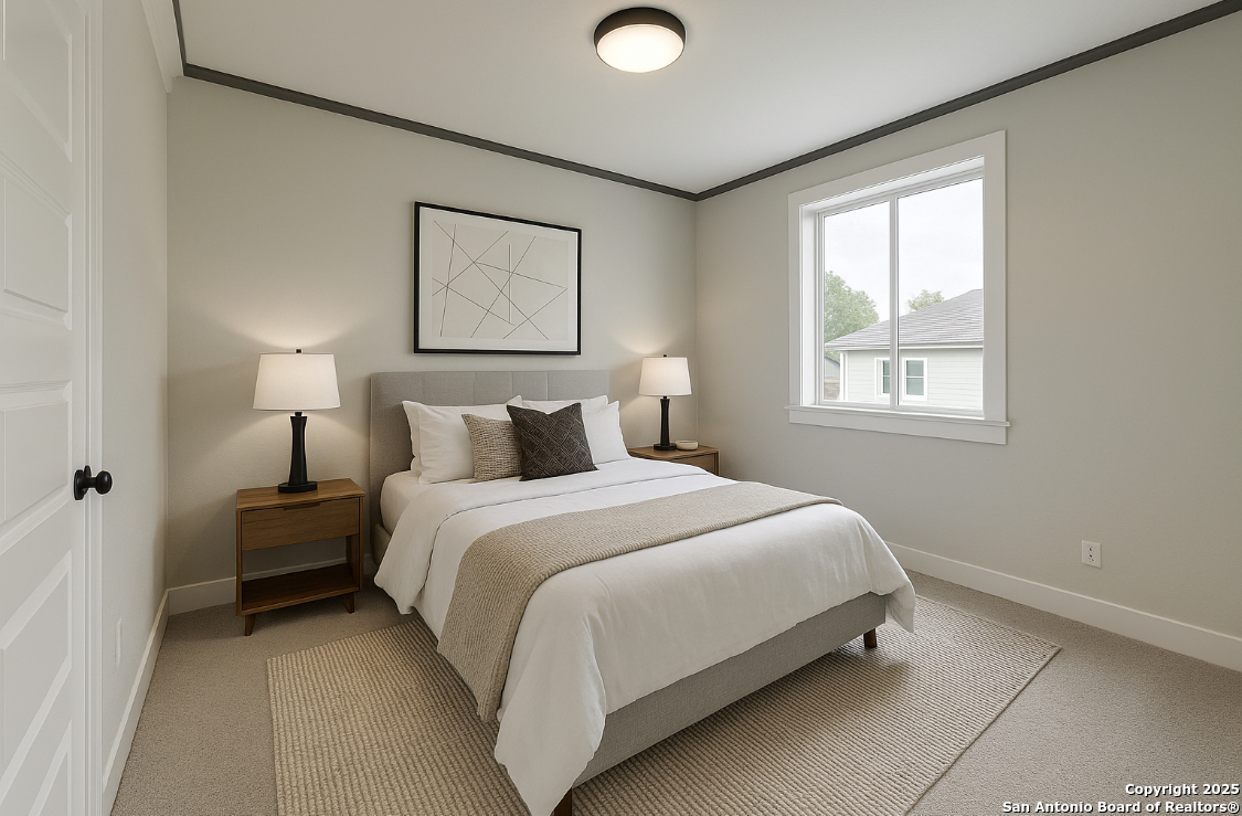 12523 Point Summit San Antonio, TX 78253 - Photo 2 of 10 a bedroom with a bed and a window