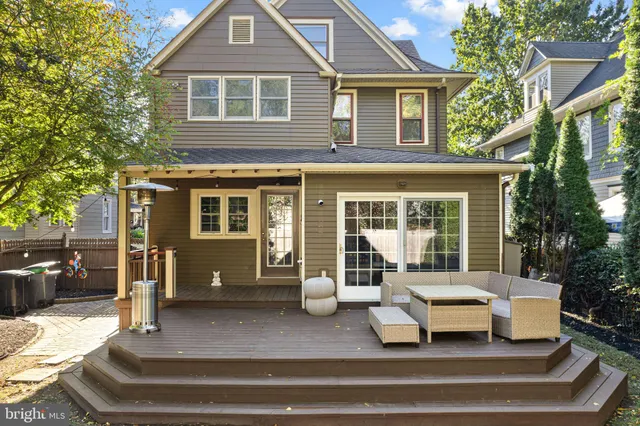 a view of a house with a patio