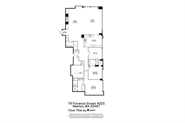 $1,898,000 | 79 Florence Street, Unit 402S, Newton, MA 02467