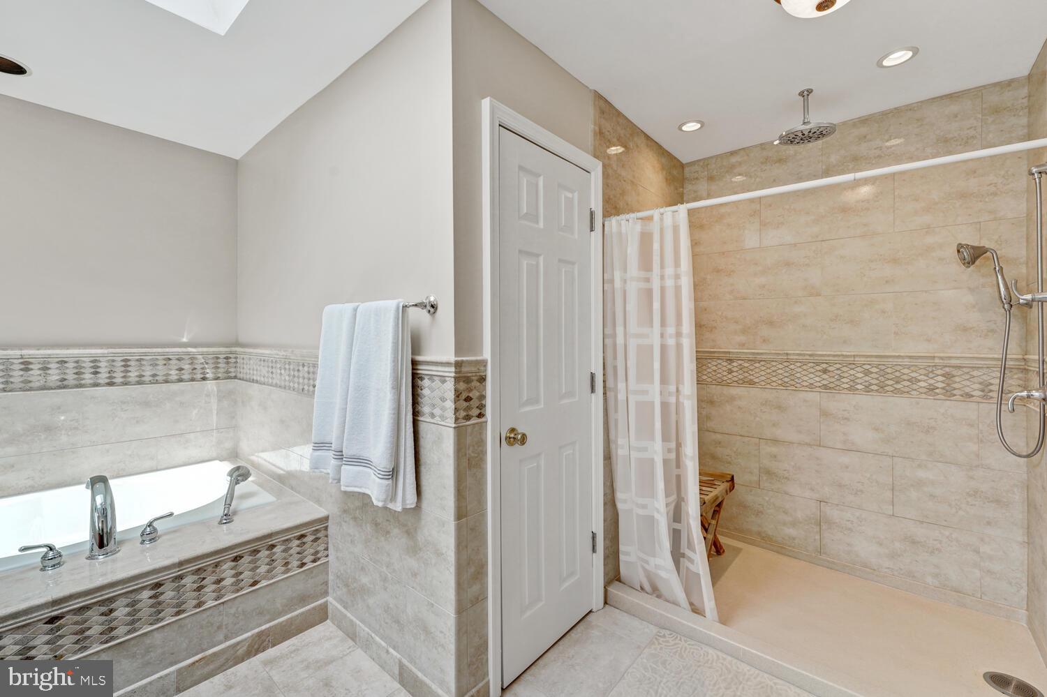 813 Marlboro Spring Road Kennett Square, PA 19348 - Photo 30 of 57 Main Bathroom with Tile Shower