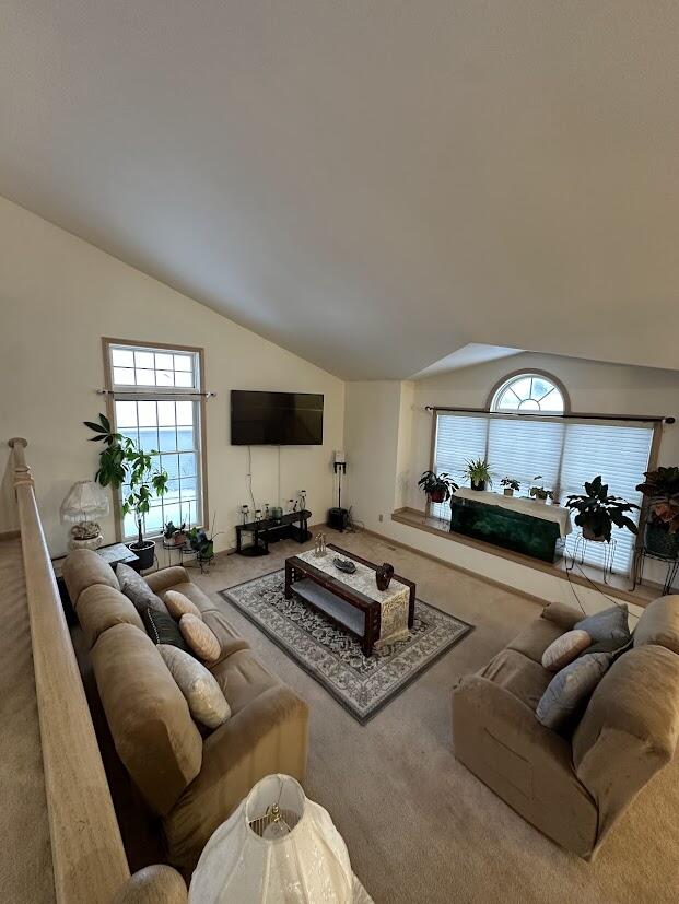 1518 West 96th Place Crown Point, IN 46307 - Photo 8 of 37 a living room with furniture and a flat screen tv