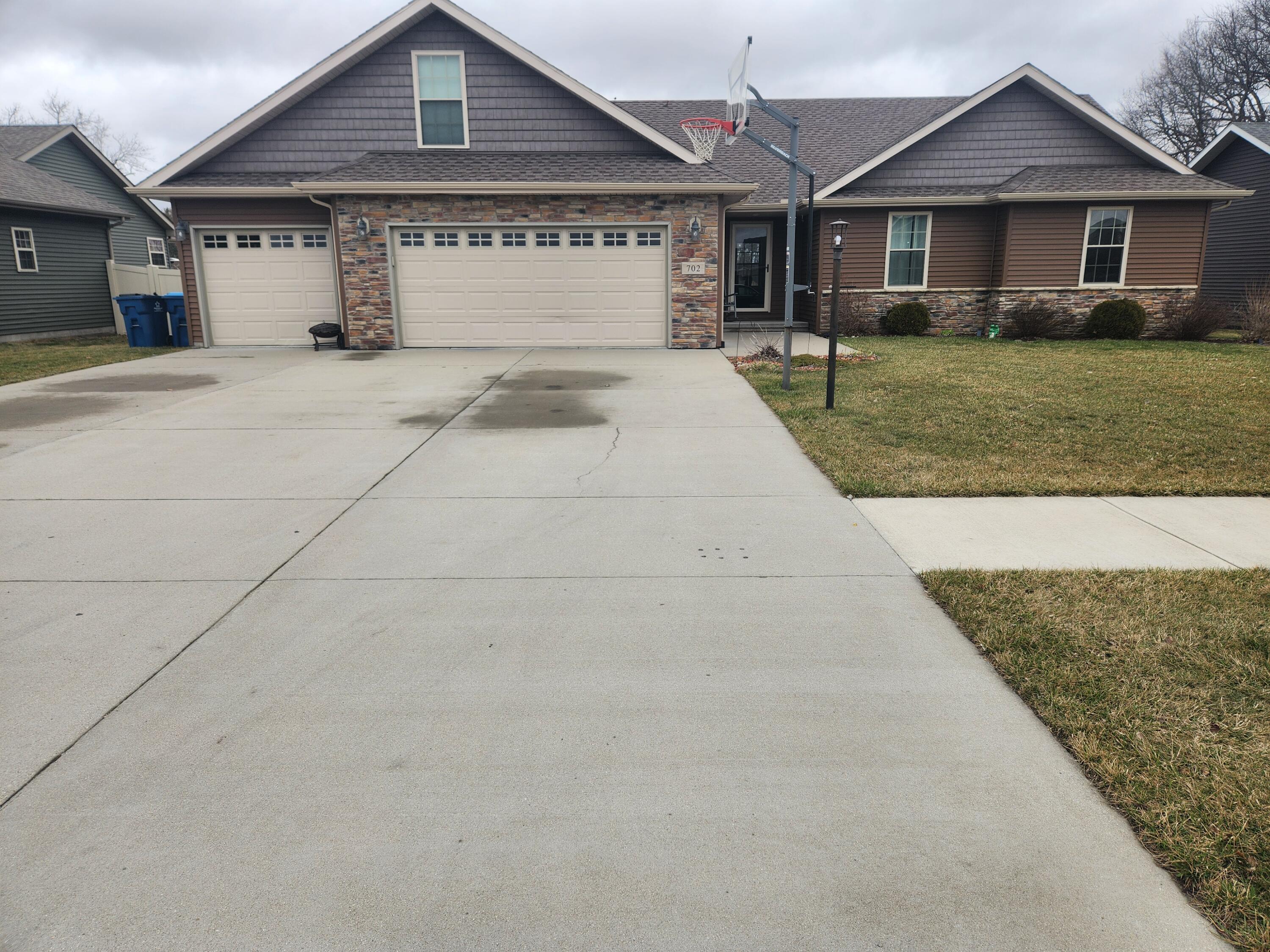702 19th Street Southeast De Motte, IN 46310 - Photo 11 of 11 a view of a house with a patio