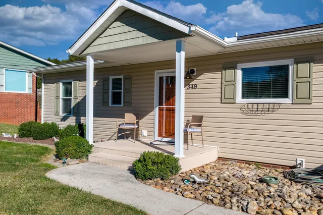 a view of a house with a roof deck