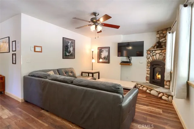 a room with furniture and window