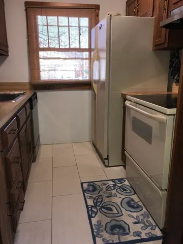 a storage room with washer and dryer