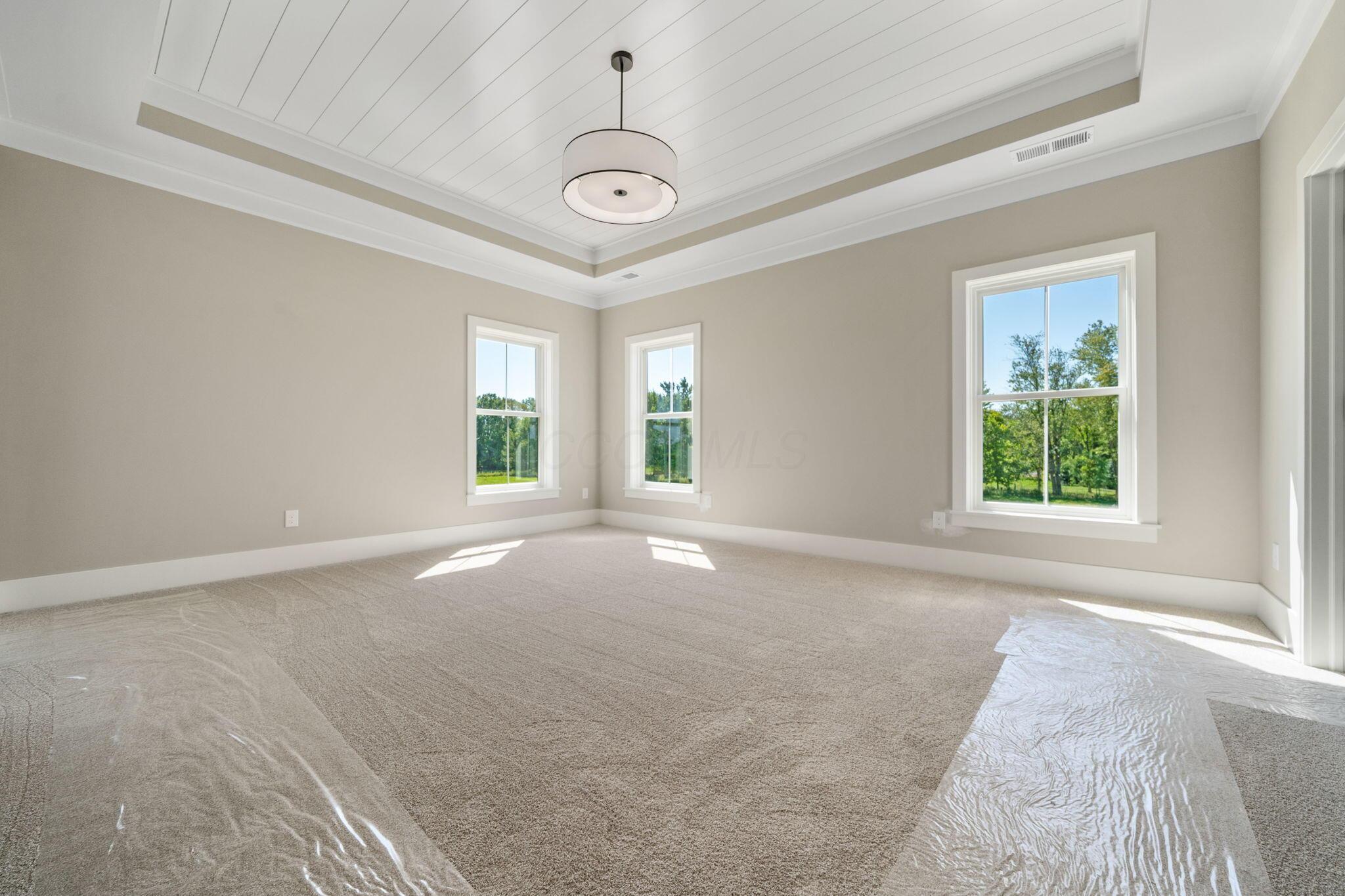 2105 Liberty Road Powell, OH 43065 - Photo 29 of 66 Primary Suite features shiplap ceiling