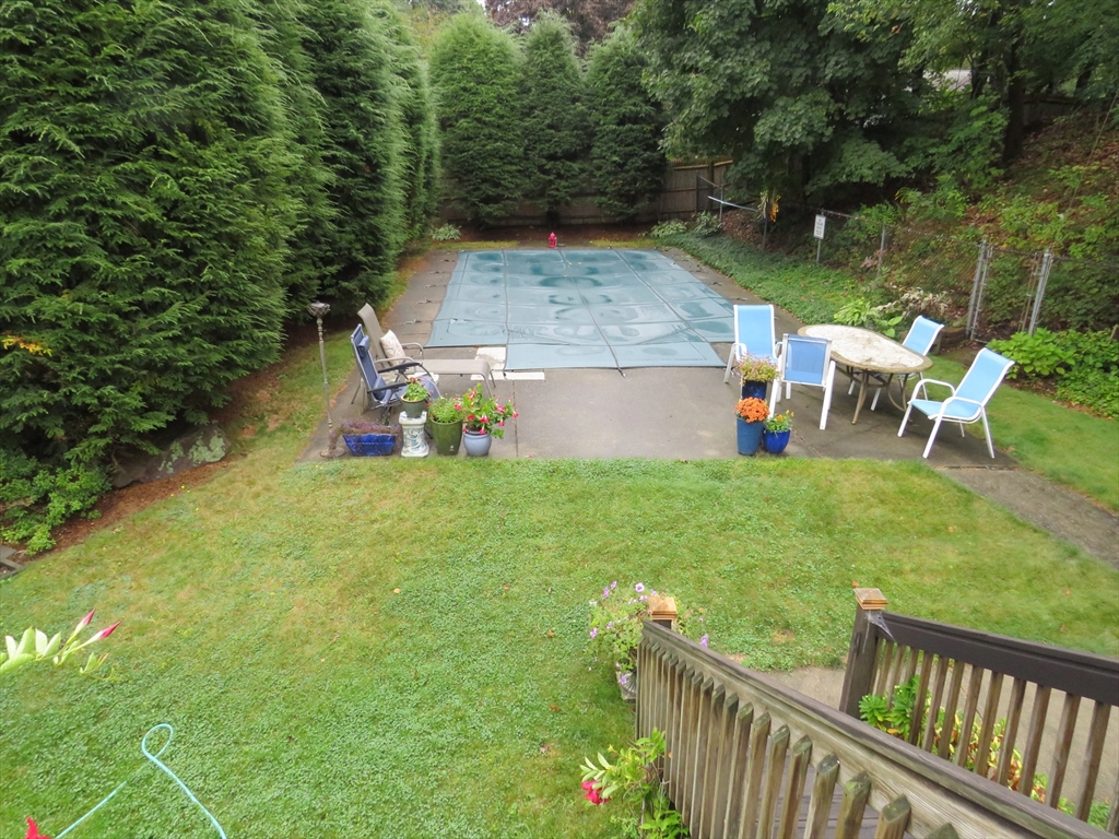 8 Talbot Road Canton, MA 02021 - Photo 34 of 41 a view of a backyard with sitting area