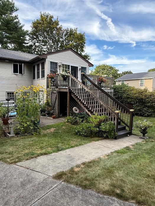 8 Talbot Road Canton, MA 02021 - Photo 37 of 41 a view of a house with a yard