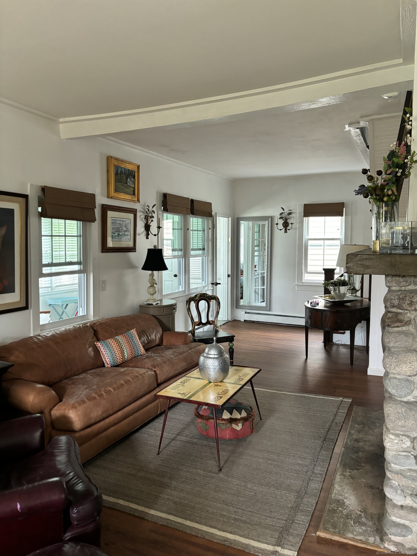 11 Uncas Road East Lyme, CT 06357 - Photo 12 of 28 a living room with furniture and a large window