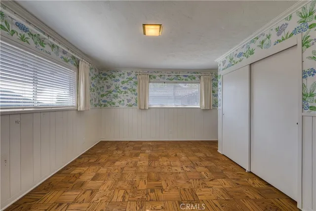 a view of a chairs and tables in patio