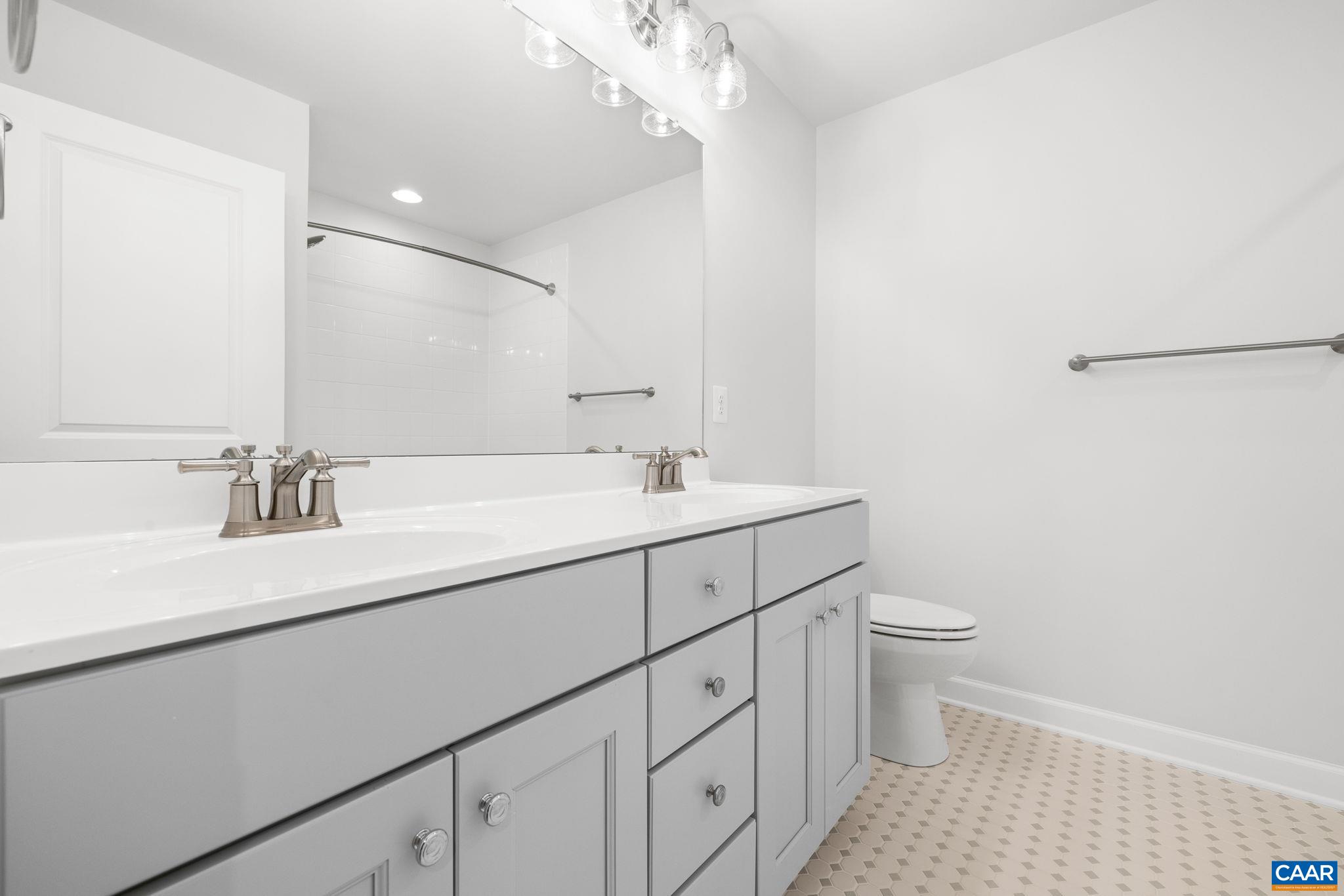 3089 Miranda Crossing Charlottesville, VA 22901 - Photo 12 of 47 a bathroom with a sink a toilet and a mirror