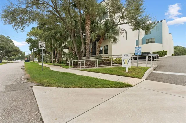 a view of an house balcony