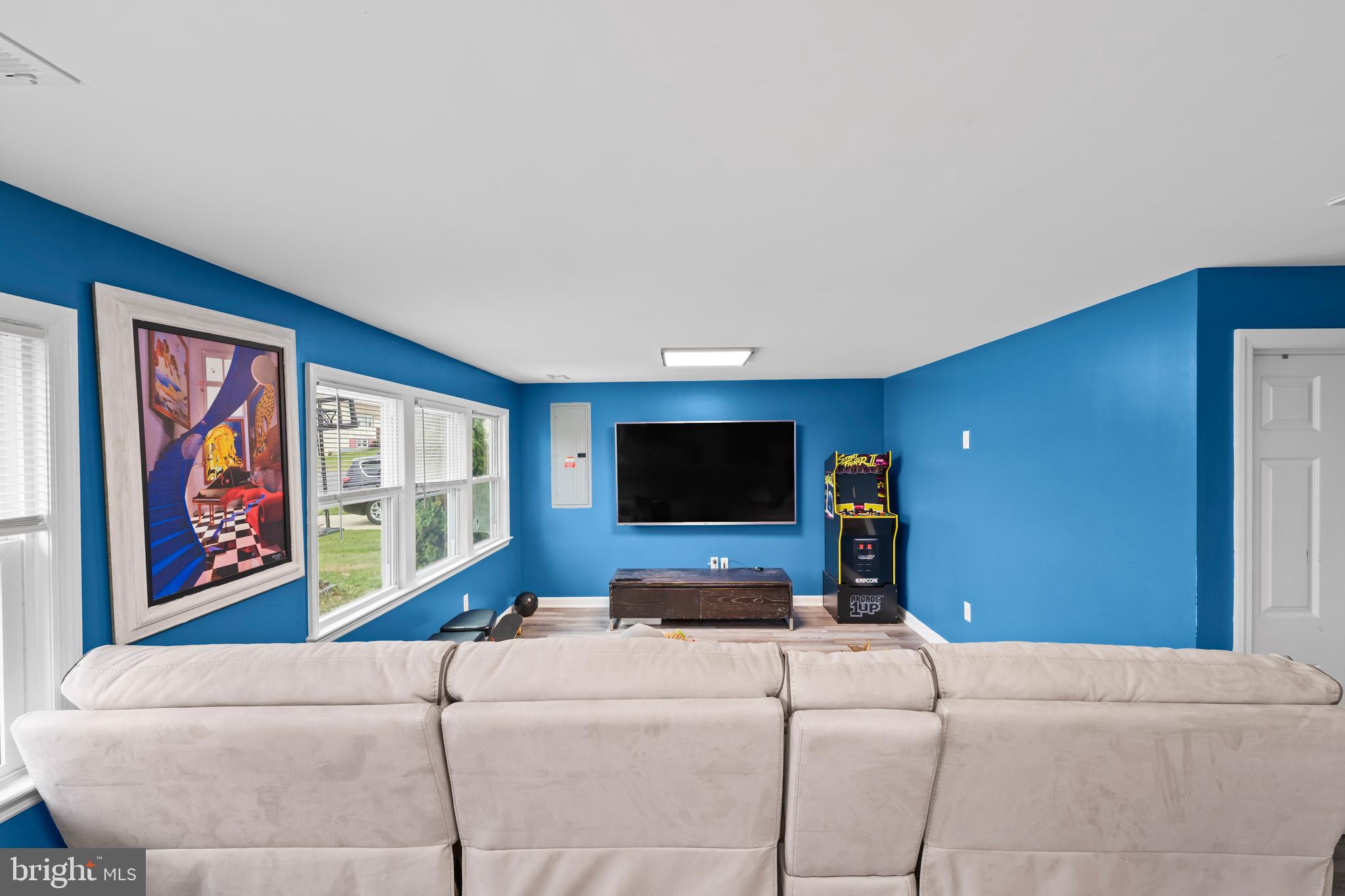 208 Pelham Road South Voorhees, NJ 08043 - Photo 12 of 33 a living room with furniture and a flat screen tv