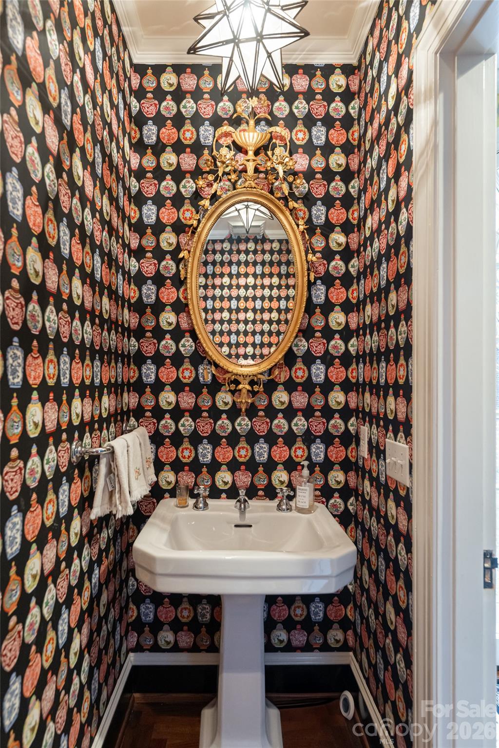 31 Busbee Road Asheville, NC 28803 - Photo 13 of 48 a bathroom with a sink and a mirror