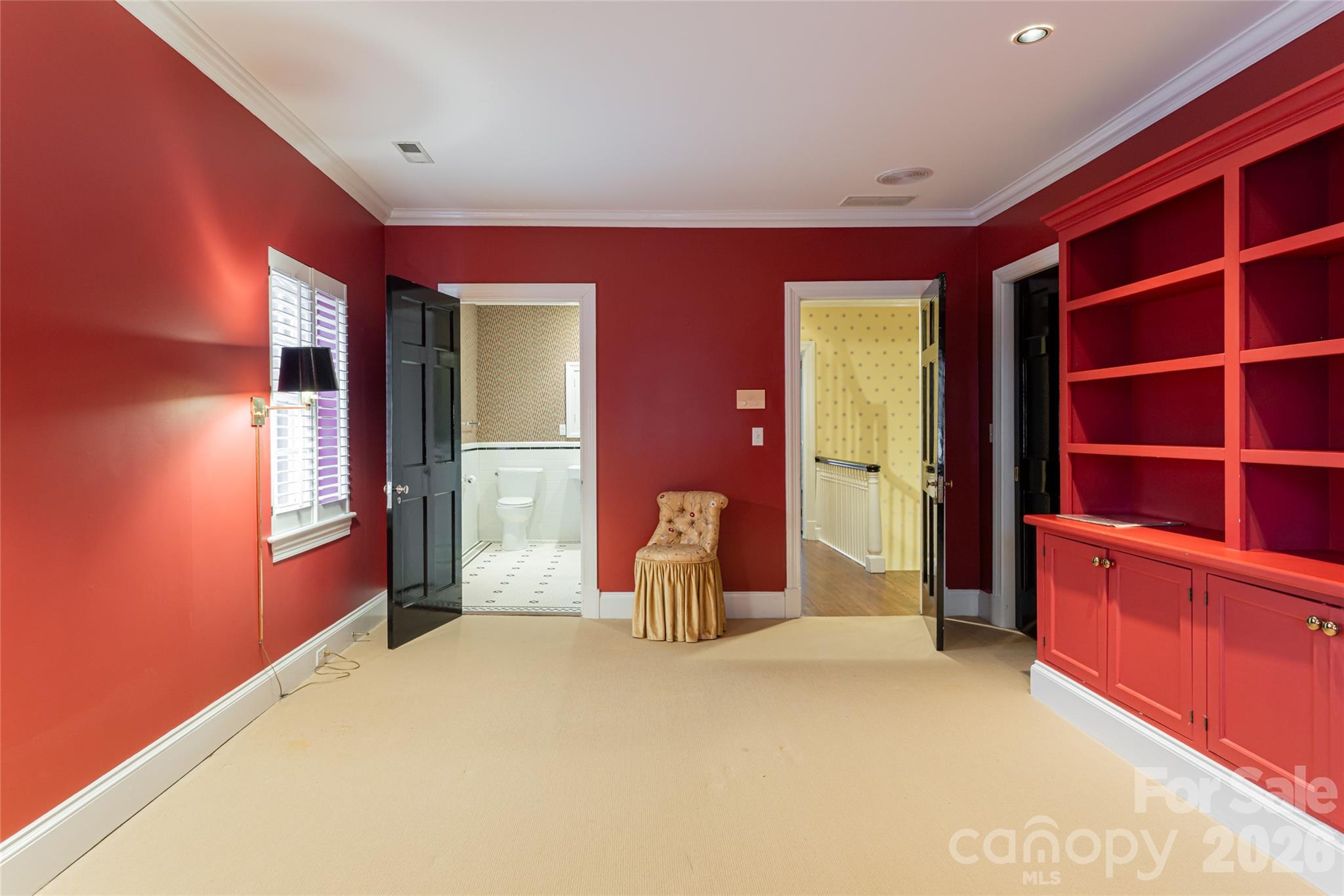31 Busbee Road Asheville, NC 28803 - Photo 36 of 48 a view of an empty room with furniture and a window