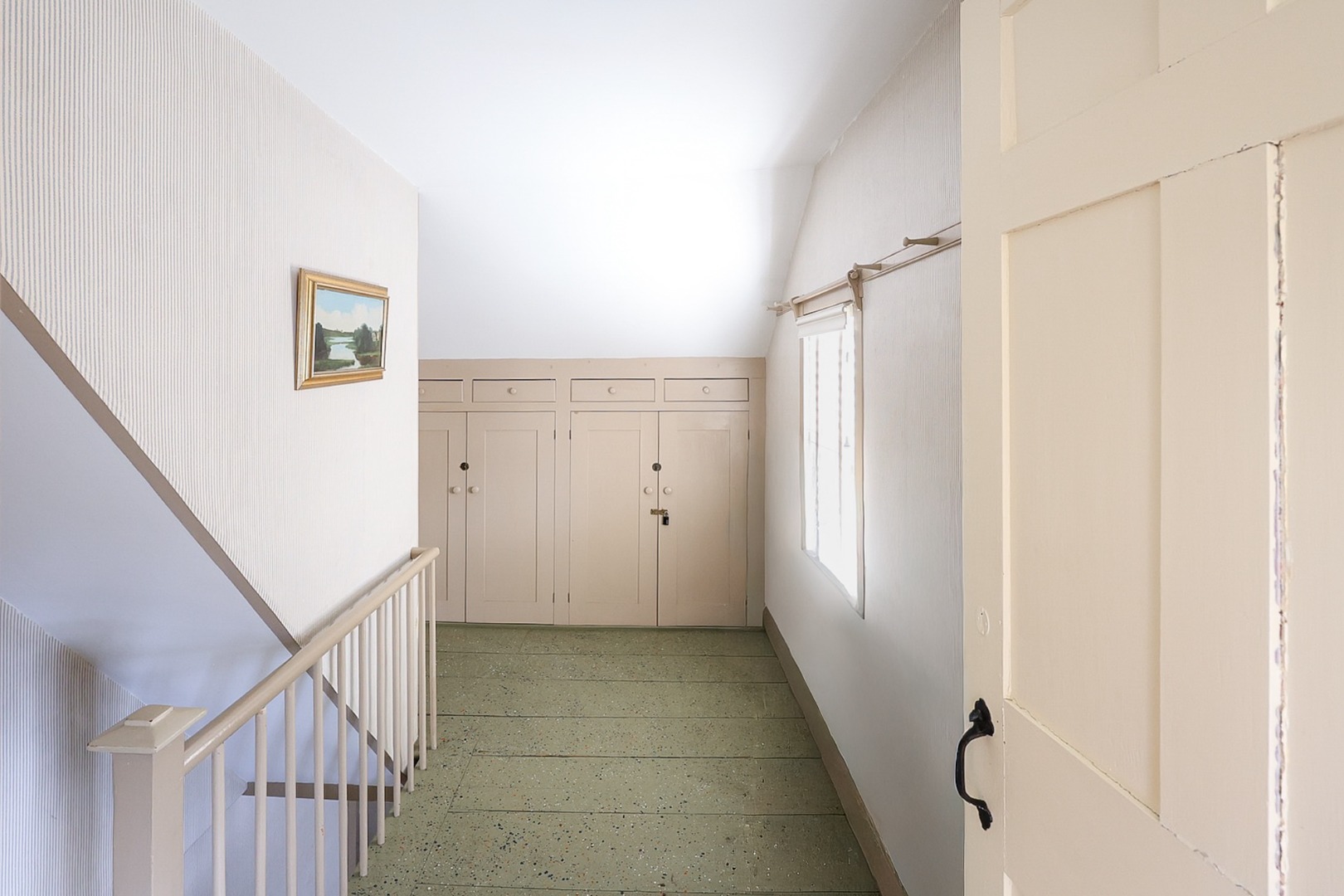 1 Beaver Street Nantucket, MA 02554 - Photo 19 of 28 a view of hallway with stairs
