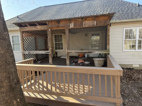 a front view of a house with balcony