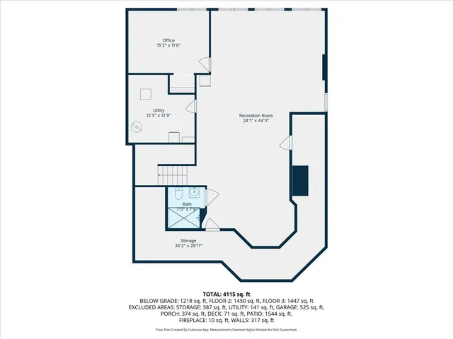 a picture of a rug with a white wall and a painting