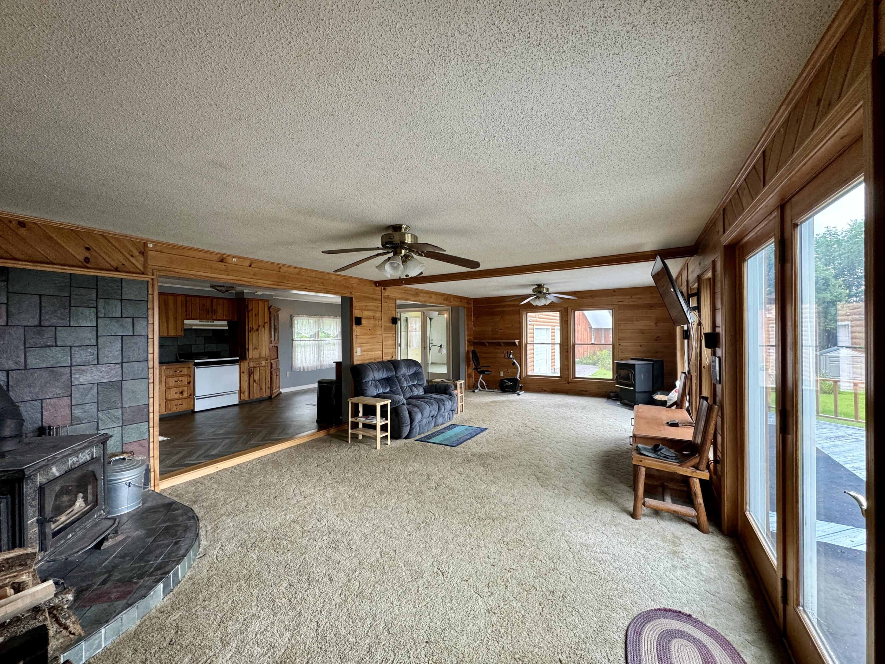 934 Milo Road Sebec, ME 04481 - Photo 21 of 52 Large Living Room