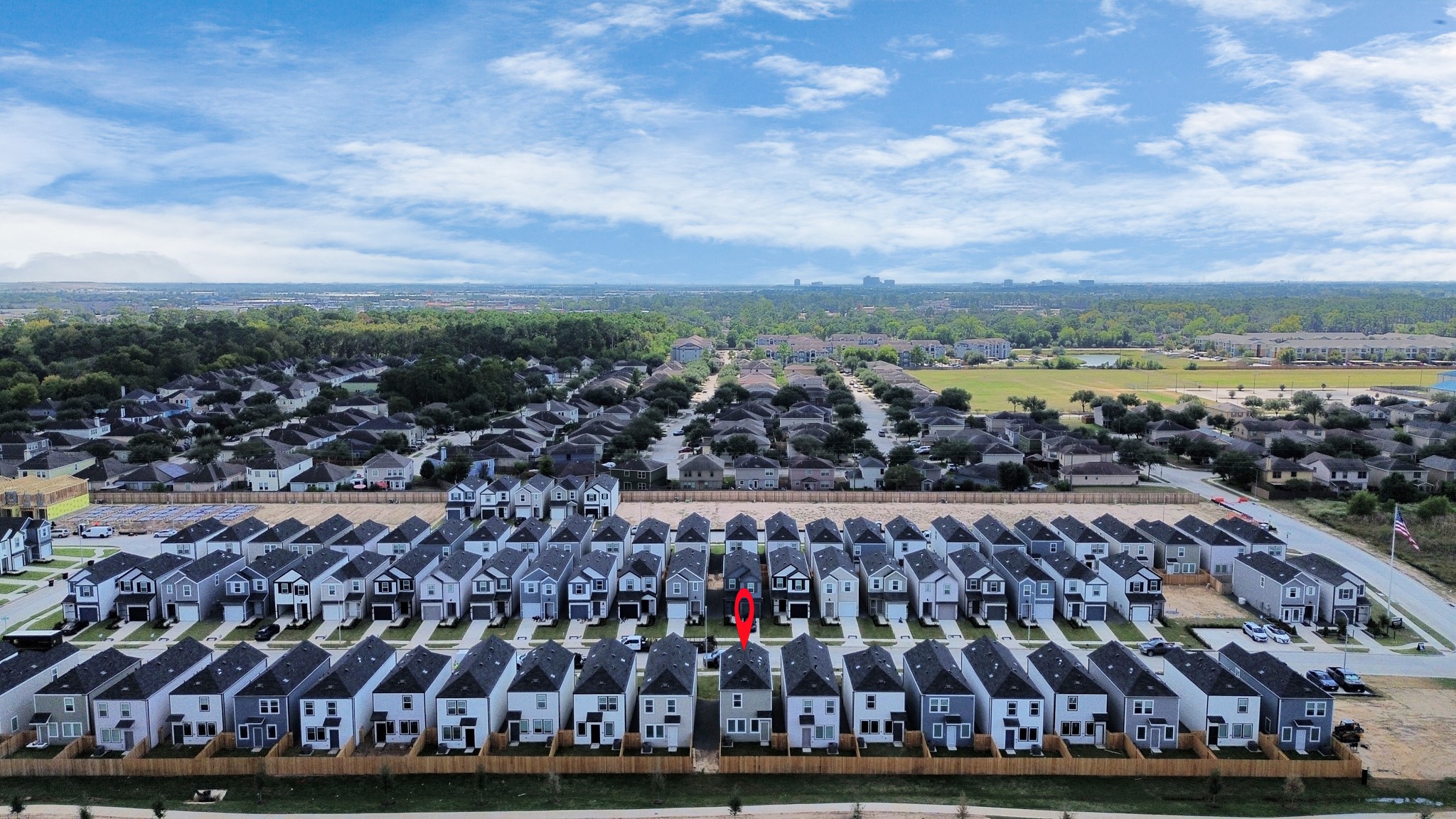 1006 Moon Drop Lane Houston, TX 77090 - Photo 4 of 38 a view of a city