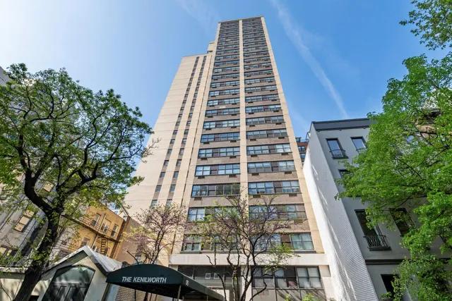 front view of a large building