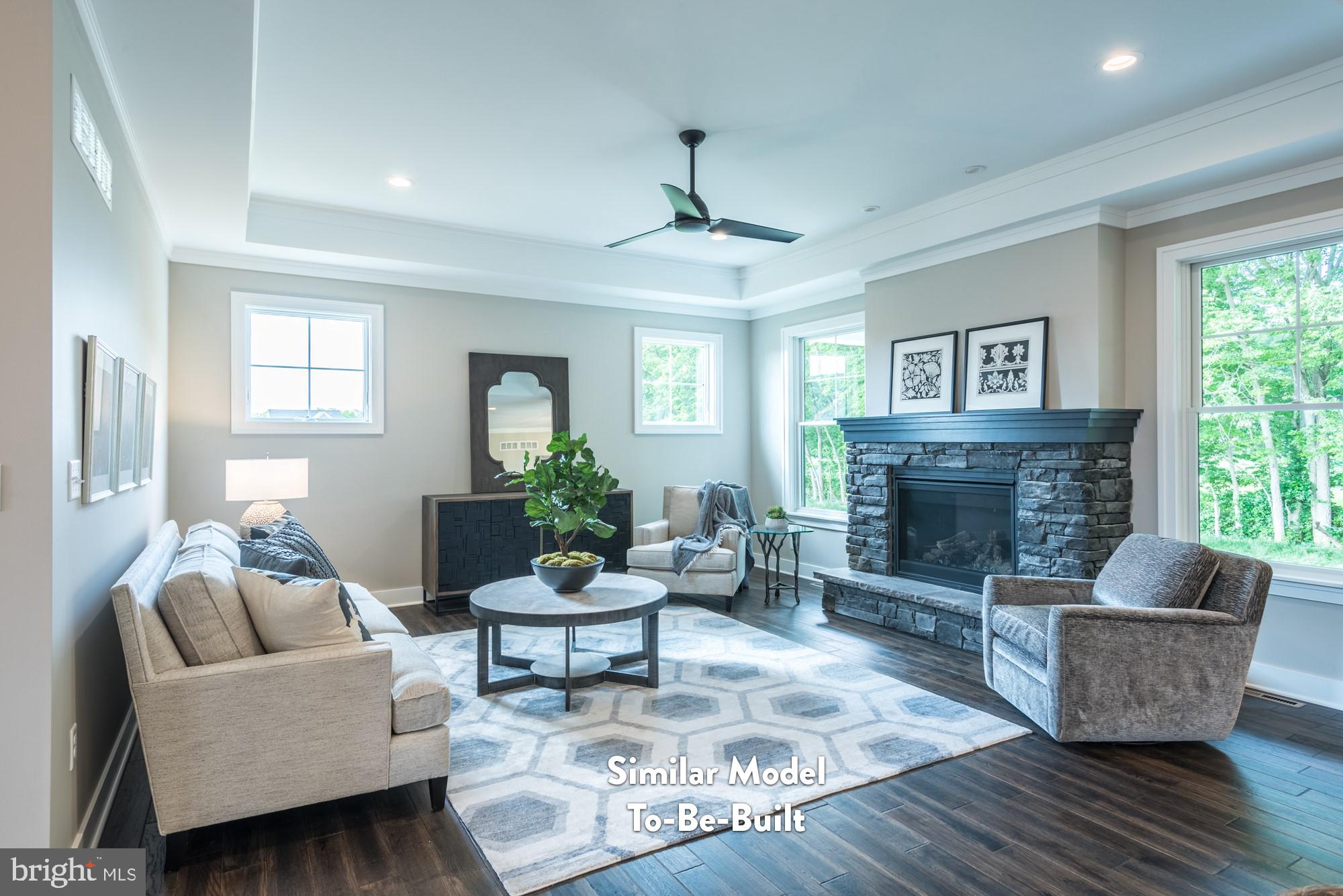 Lot#57 Patton Road Harrisburg, PA 17112 - Photo 2 of 11 a living room with furniture and a fireplace