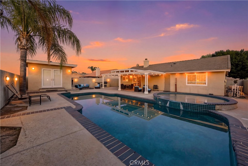 29739 Berea Road Menifee, CA 92584 - Photo 1 of 25 a view of swimming pool with outdoor seating