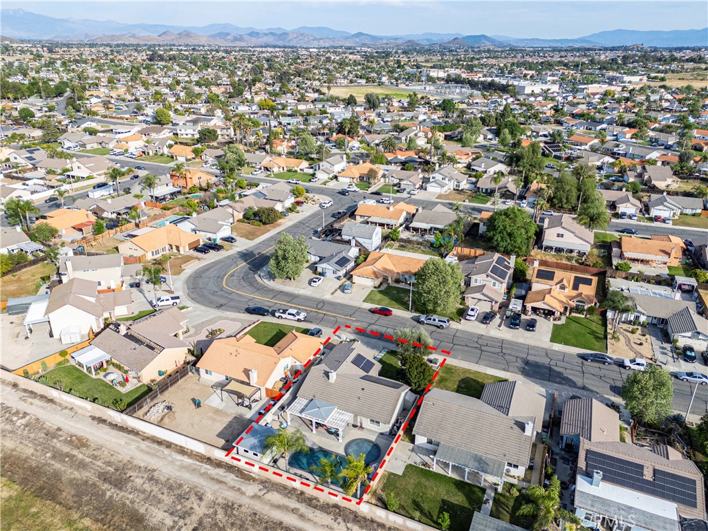 29739 Berea Road Menifee, CA 92584 - Photo 25 of 25 an aerial view of residential houses with outdoor space