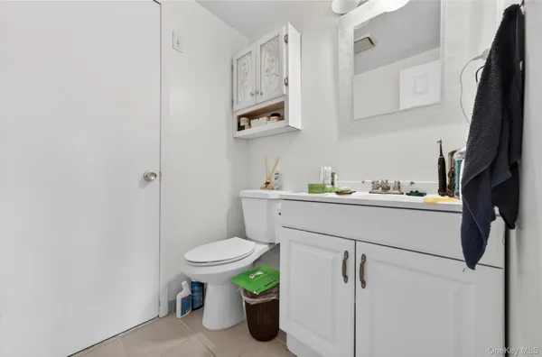 a bathroom with a sink toilet and a vanity