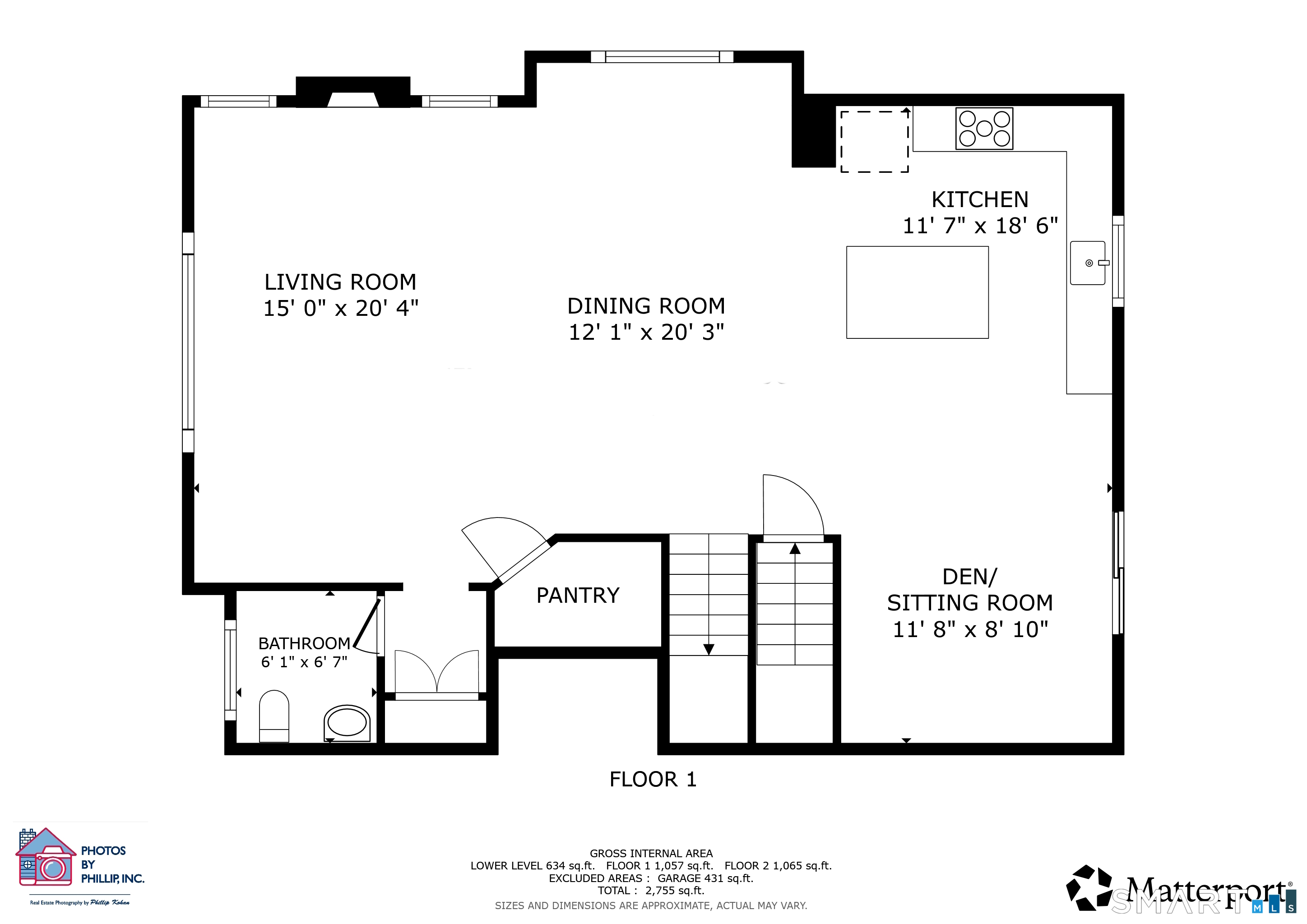 184 Wells View Road, Unit 184 Shelton, CT 06484 - Photo 38 of 40 Main level floor plan