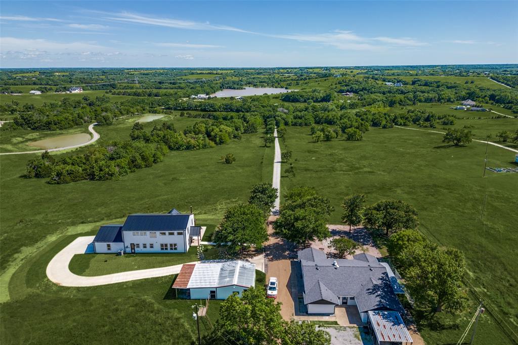917 Marlow Road Bells, TX 75414 - Photo 7 of 40 an aerial view of a house with a yard