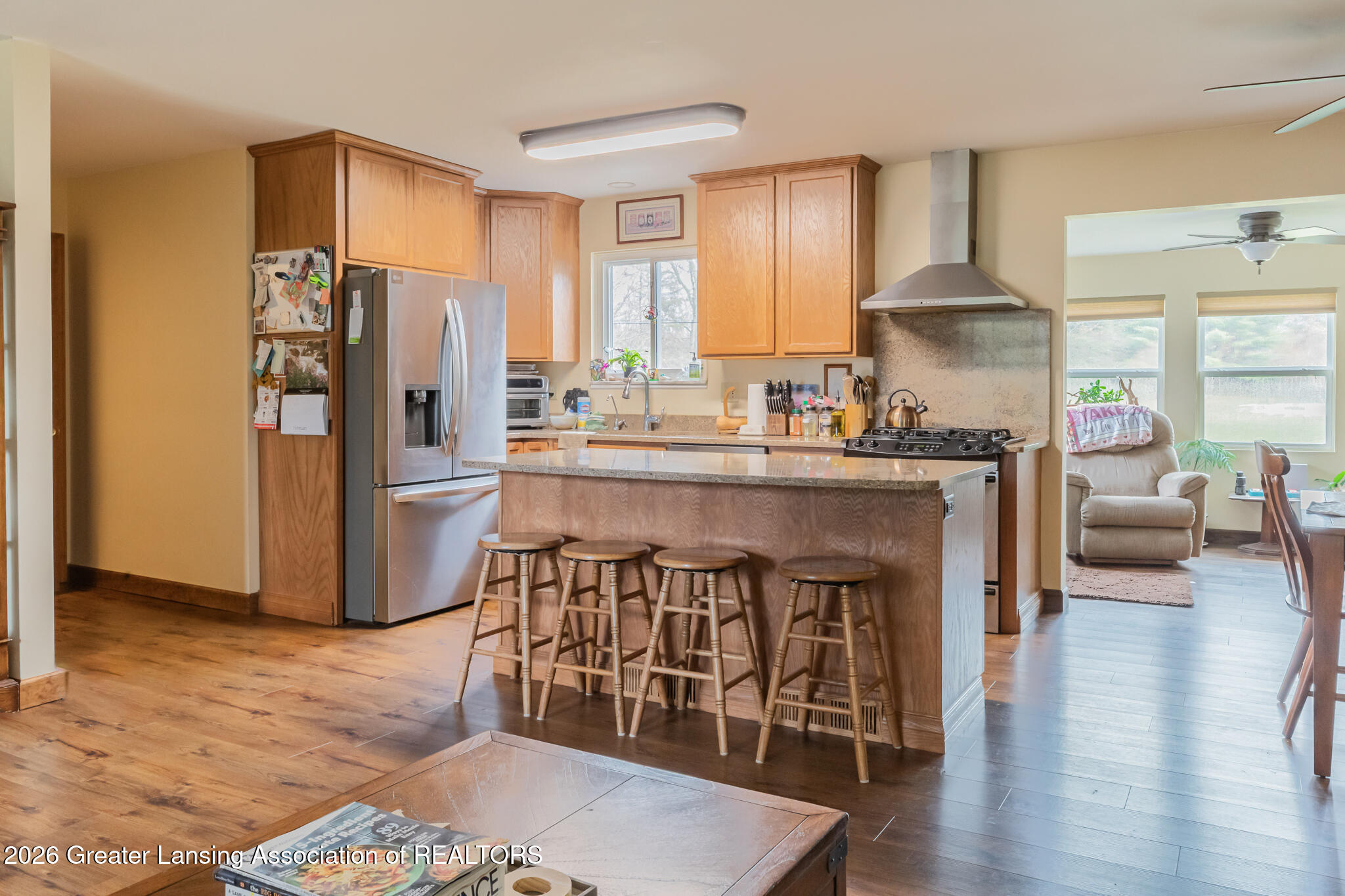 4001 South Latson Road Howell, MI 48843 - Photo 7 of 20 Kitchen Showing Sunroom