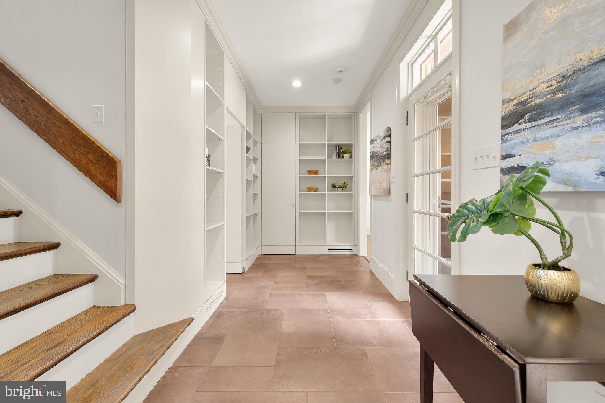 222 11th Street Northeast Washington, DC 20002 - Photo 21 of 40 Back staircase leads to the primary suite.