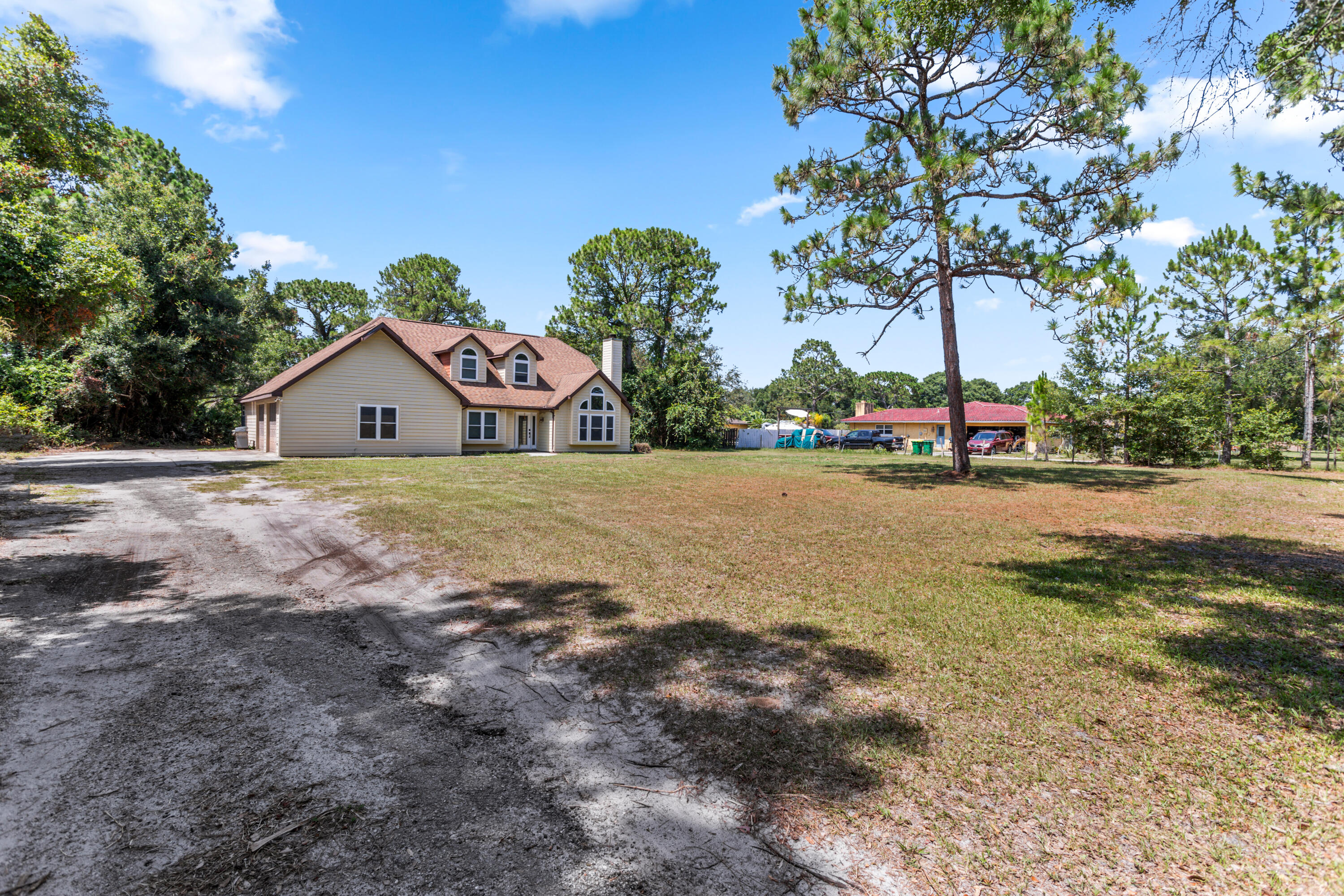 4152 Fairfax Drive Mims, FL 32754 - Photo 5 of 45 Front of the house from the driveway