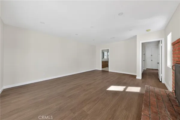 wooden floor in an empty room