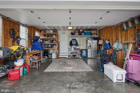 a view of storage and utility room