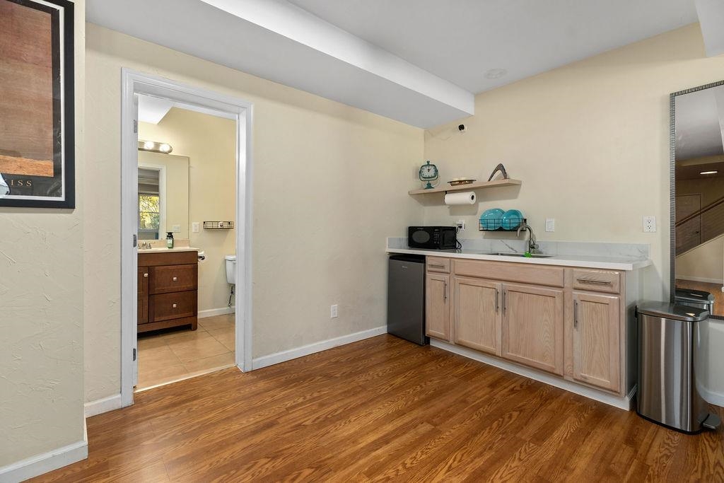 1368 Bluewater Road Harrisonburg, VA 22801 - Photo 34 of 52 a kitchen with stainless steel appliances a white stove top oven and a refrigerator