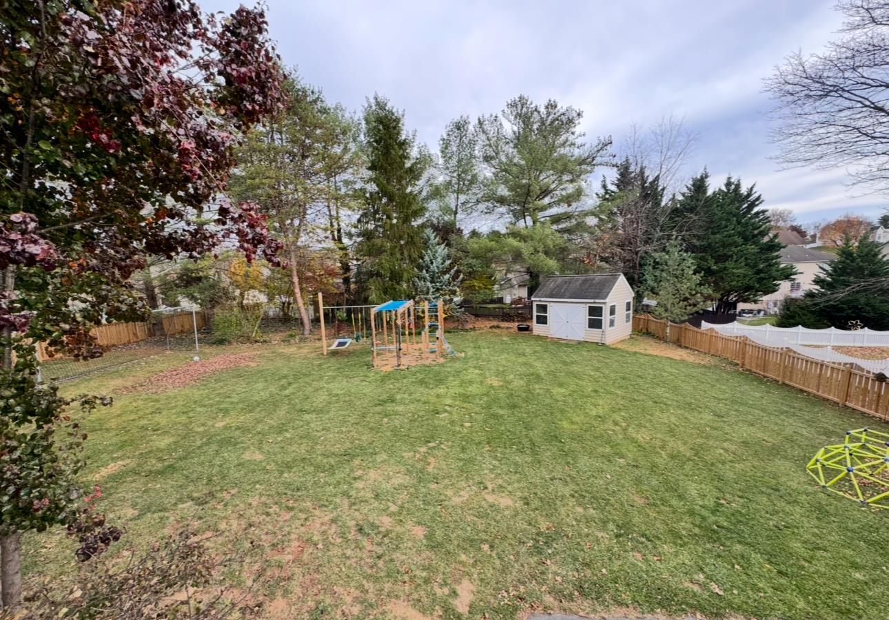1368 Bluewater Road Harrisonburg, VA 22801 - Photo 49 of 52 a view of a garden with a bench