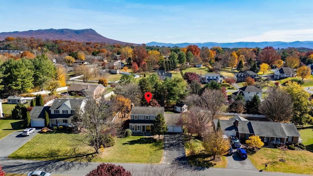 1368 Bluewater Road Harrisonburg, VA 22801 - Photo 51 of 52 an aerial view of a houses with a swimming pool