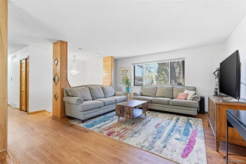 a view of a living room