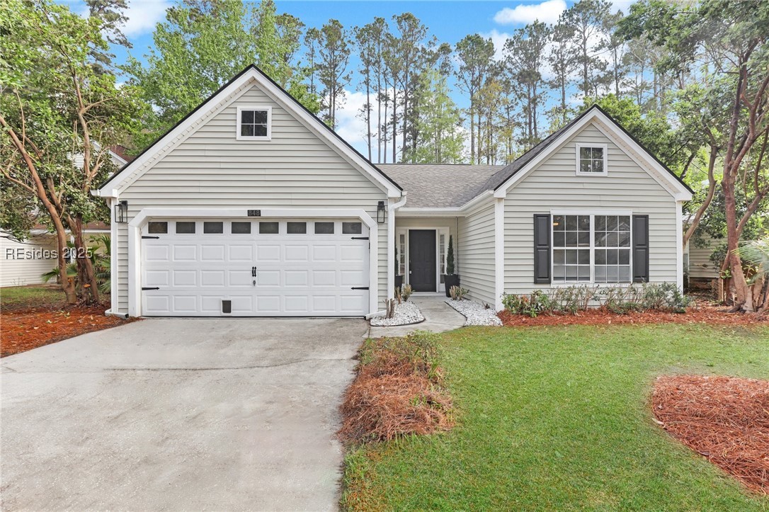 848 Rocking Horse Lane Bluffton, SC 29910 - Photo 1 of 1 Front of Home showing two car gargae